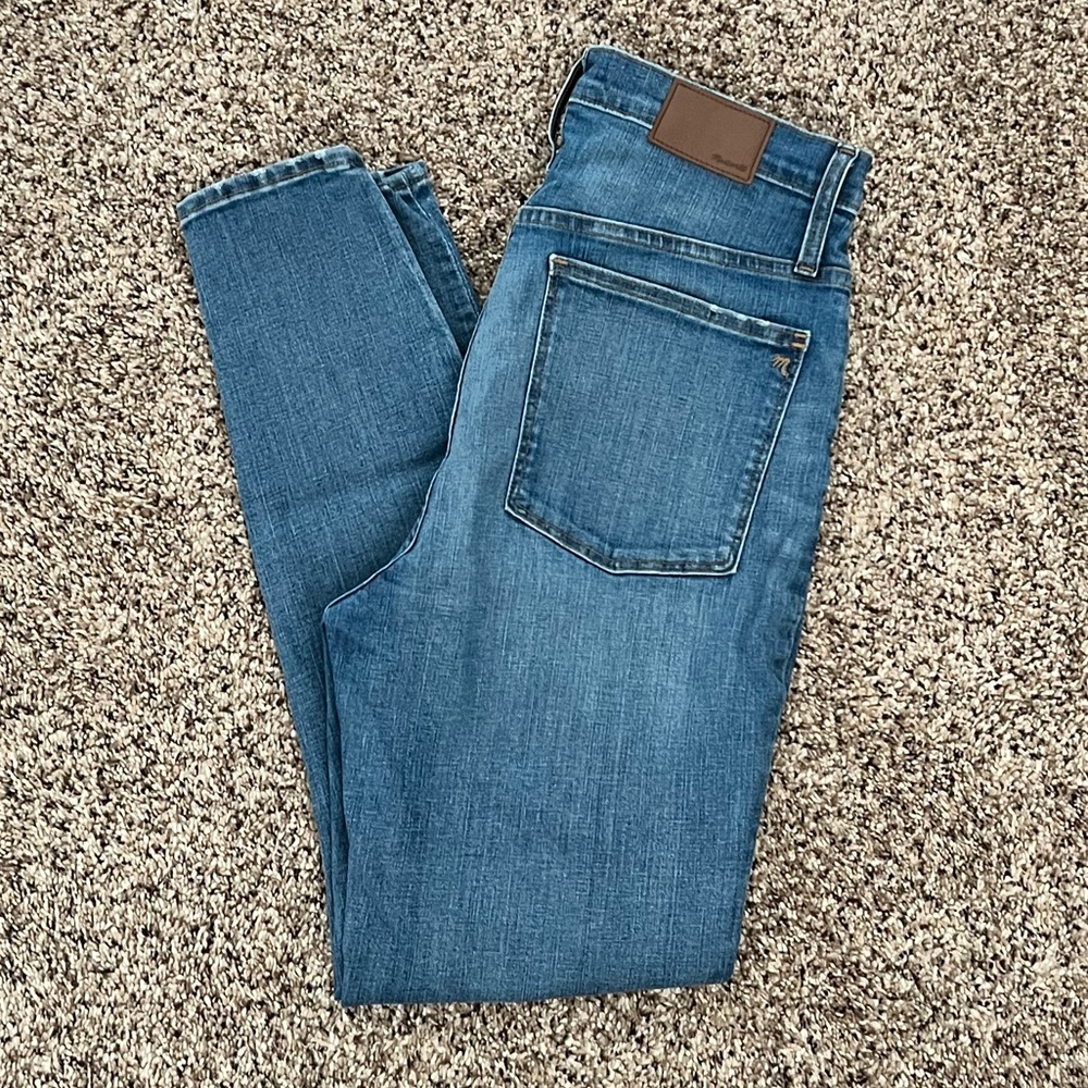 NEW Madewell 11 inch High Rise Skinny
